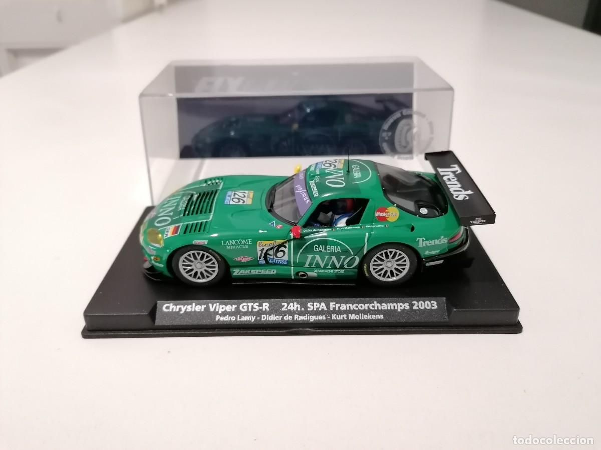 Slot Cars: Fly 1/32 88154 Chrysler Viper GTS-R 24H Spa 2003 Lamy Radigues Nuevo