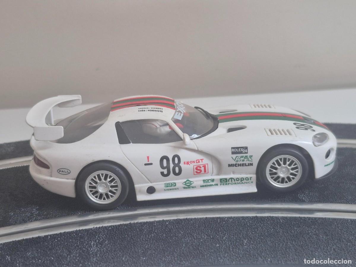 Slot Cars: SCALEXTRIC FLY COCHE VIPER GTS R SLOT CAR #98 ARCHER EXXON