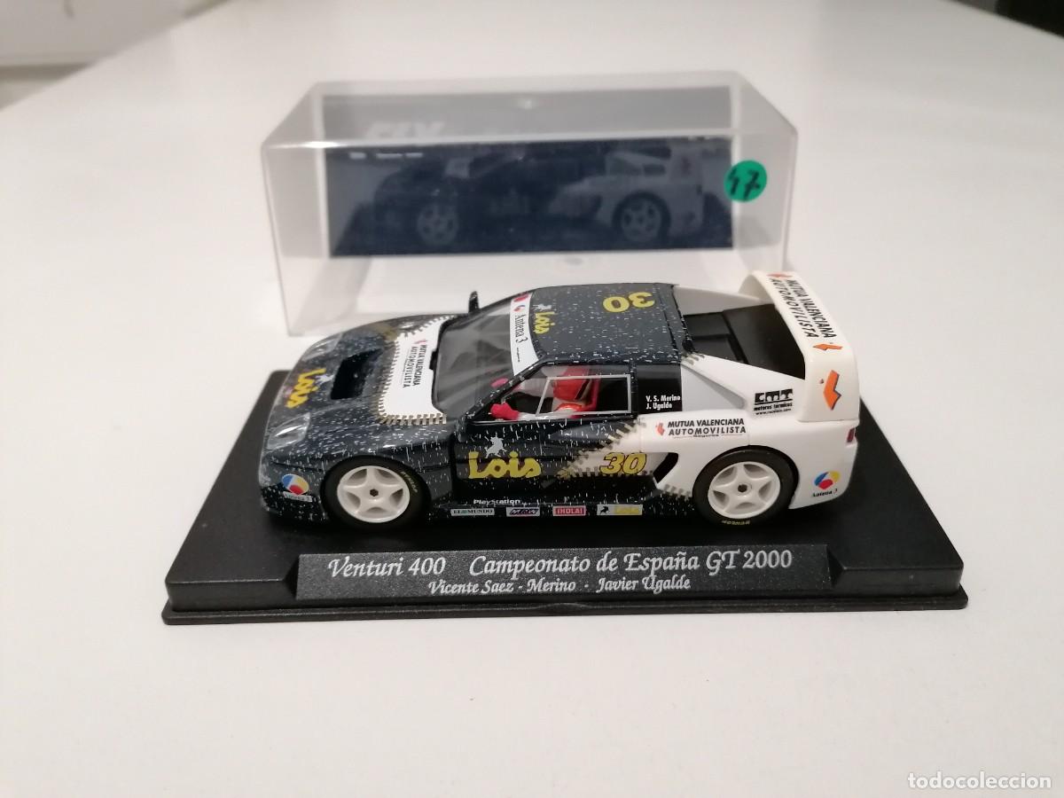Slot Cars: Fly 1/32 Venturi 400 Campeonato de Espa&ntilde;a GT 2000 Saez Merino Ugalde Nuevo