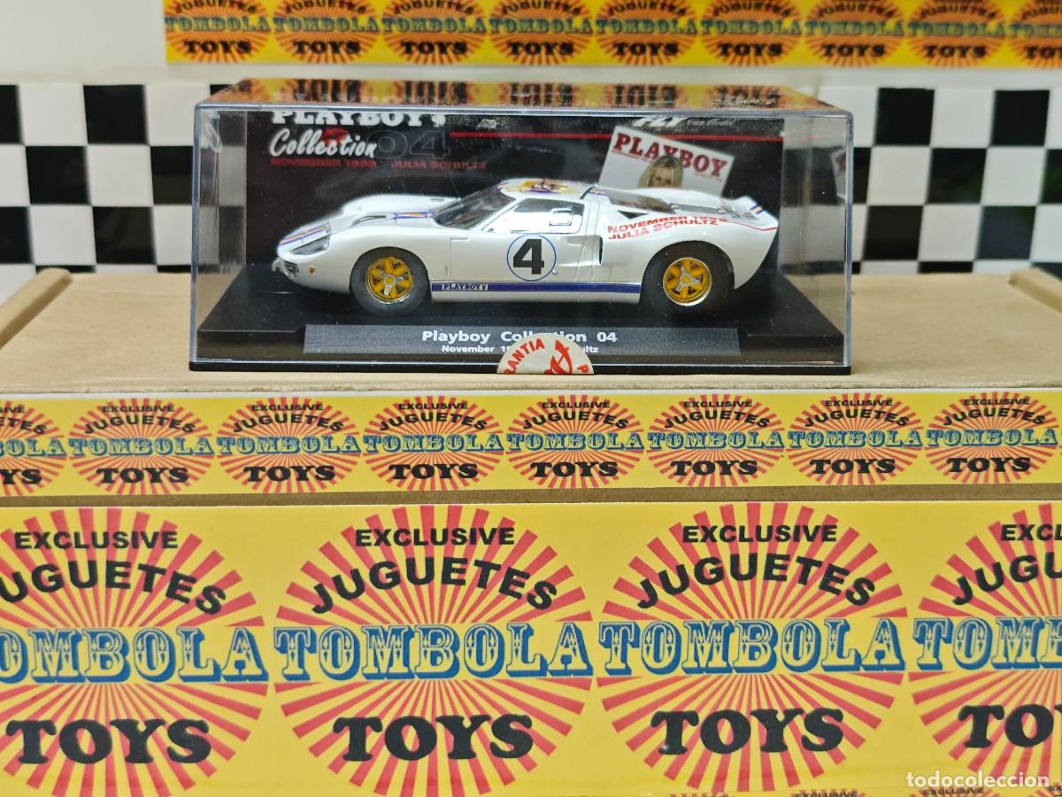 Slot Cars: FORD GT 40 PLAYBOY COLLECTION 04 FLY SCALEXTRIC SPIRIT AUTOART