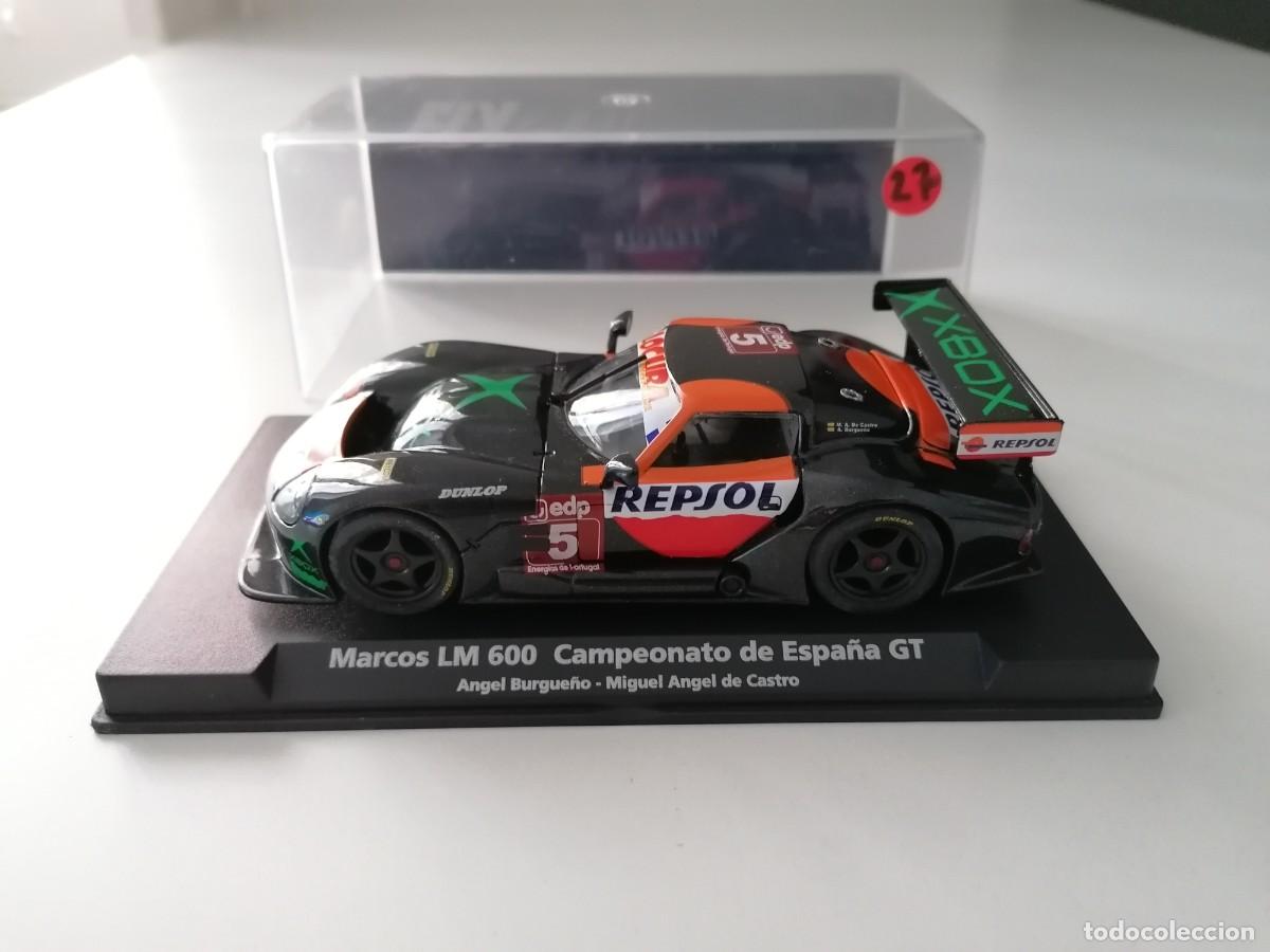 Slot Cars: Fly 1/32 Marcos LM 600 Campeonato de Espa&ntilde;a GT Burgue&ntilde;o Castro Nuevo