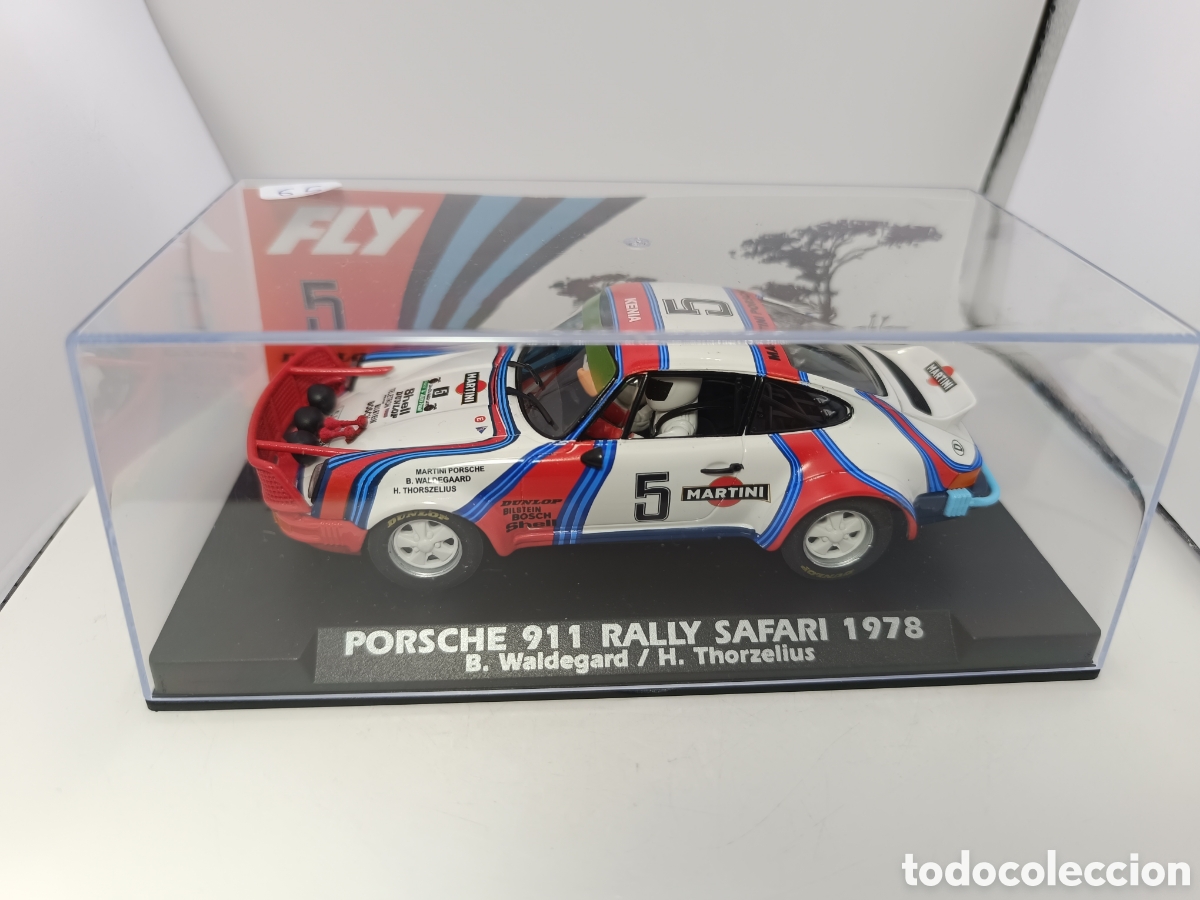Slot Cars: FLY PORSCHE 911 RALLY SAFARI 1978 N&deg;5