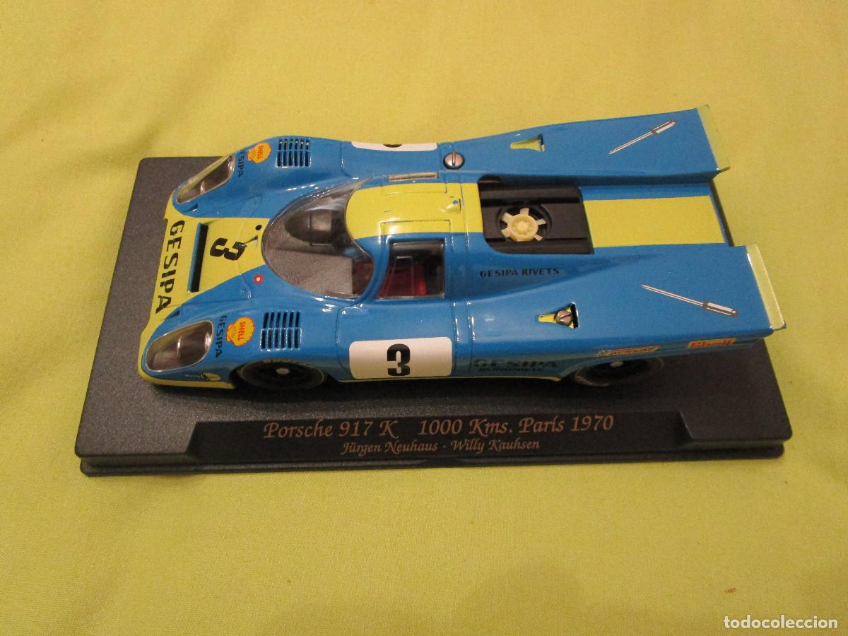 Slot Cars: Coche de Slot de Fly Porsche 917 K 1000 Km Par&iacute;s 1970