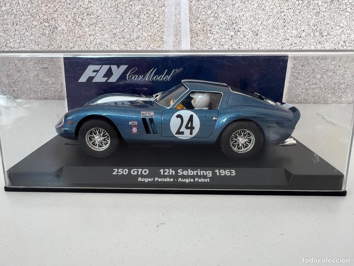 Slot Cars: SLOT FLY CAR MODELO FERRARI 250 GTO 12 H SEBRING 1963