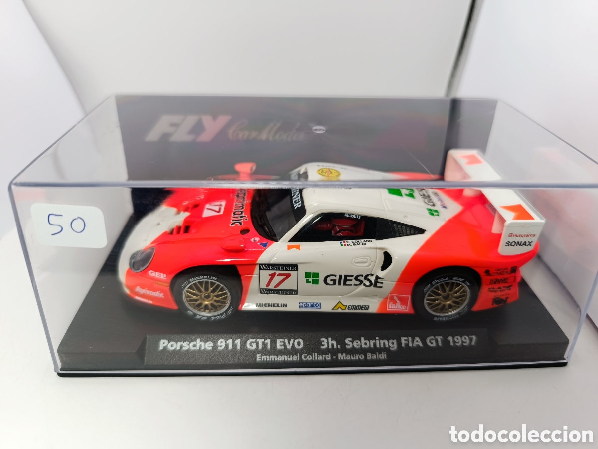 Slot Cars: FLY PORSCHE 911 GT1 EVO SEBRING FIA GT 1997 88164