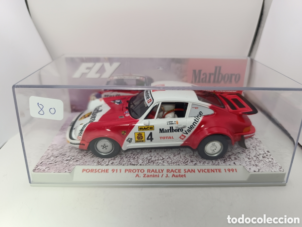 Slot Cars: FLY PORSCHE 911 PROTO ZANINI MARLBORO
