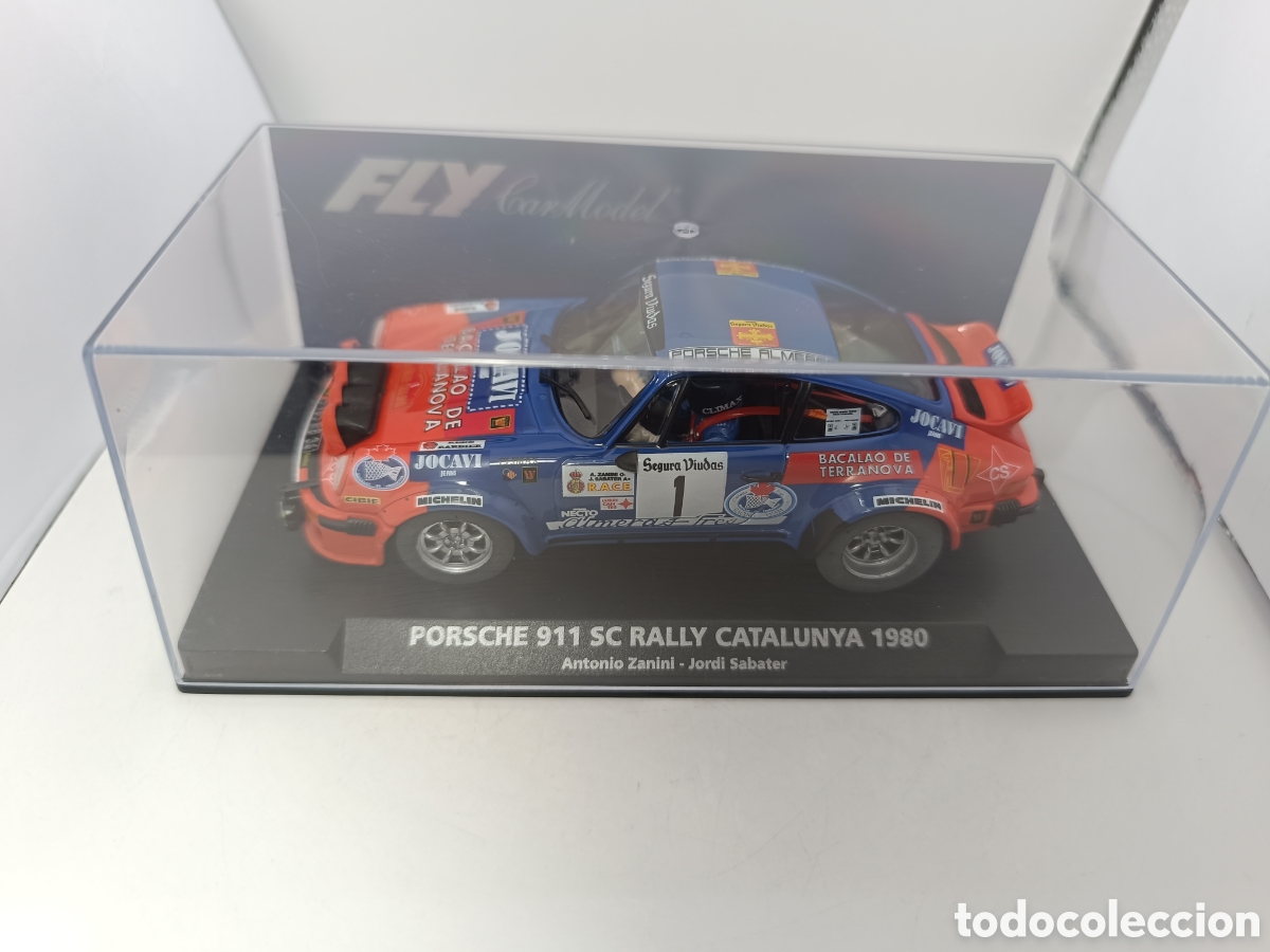 Slot Cars: FLY PORSCHE 911 SC RALLY CATALUNYA 1980 ZANINI 88278