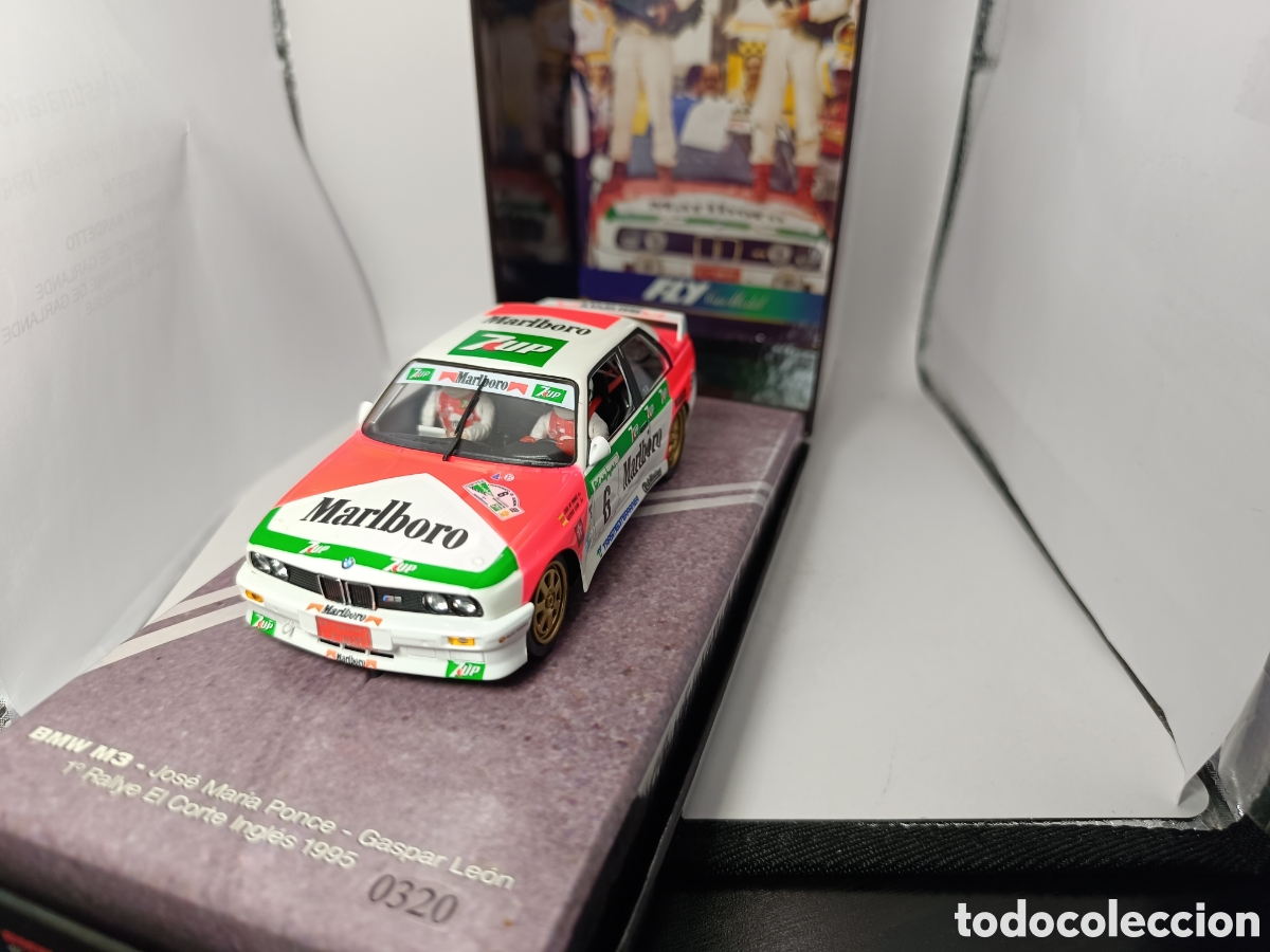 Slot Cars: FLY BMW M3 E30 RALLY CORTE INGLES 1995 PONCE 99071