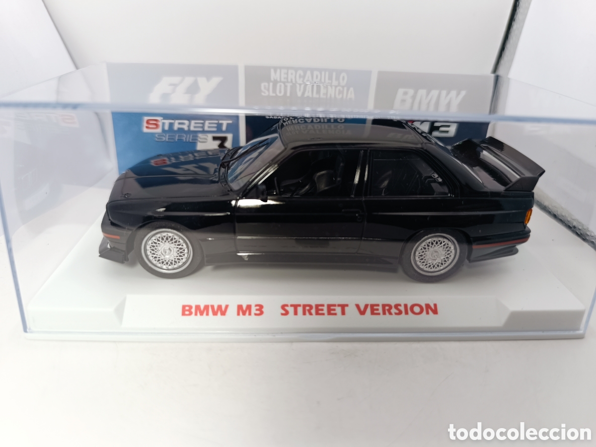 Slot Cars: FLY BMW M3 E30 STREET VERSION BLACK