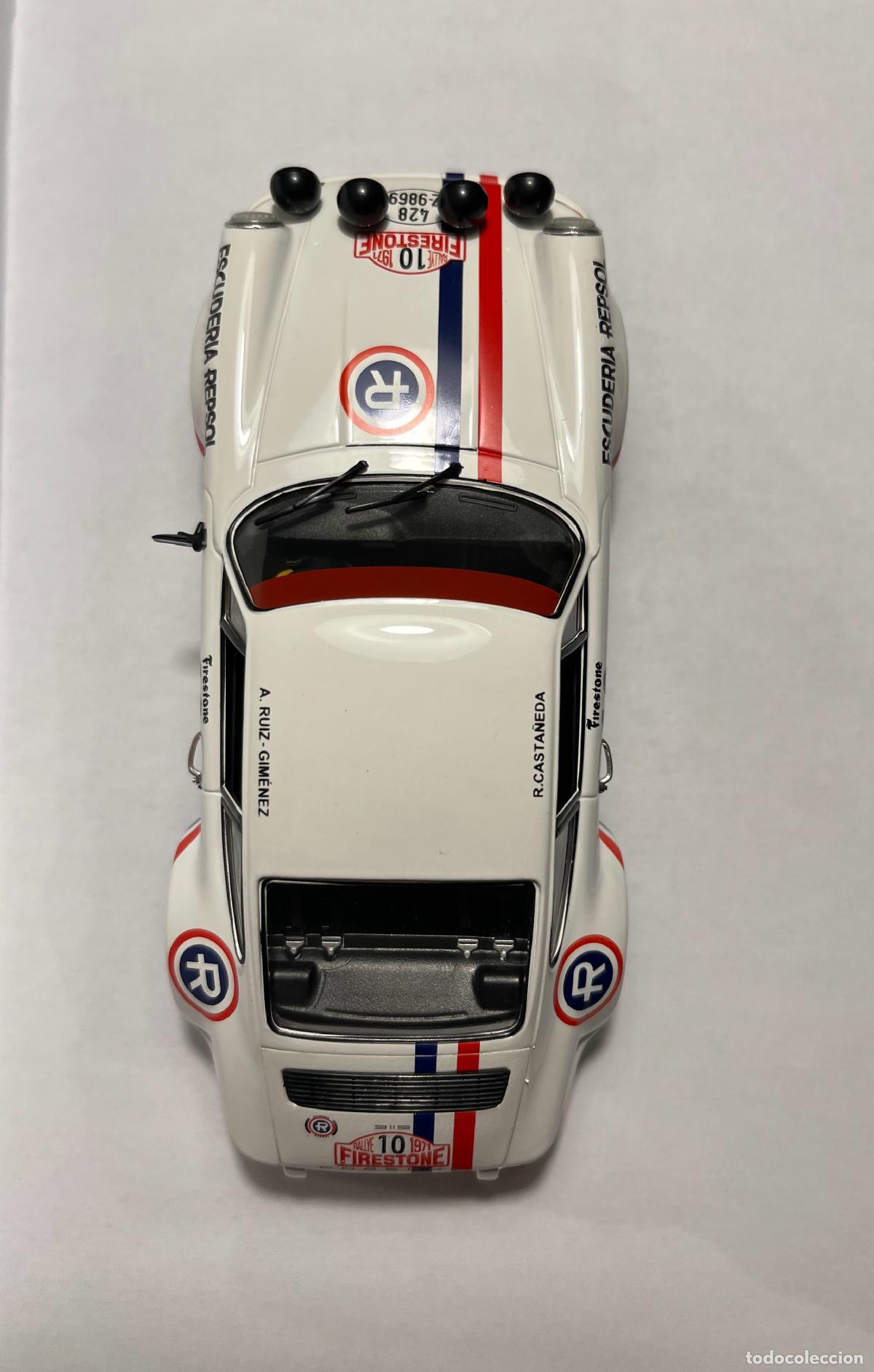 Slot Cars: Porsche 911 rally &rdquo;Firestone 1971&rdquo; &rdquo;Escuder&iacute;a Persol&rdquo; pilotos Casta&ntilde;eda/Ruiz-Gim&eacute;nez