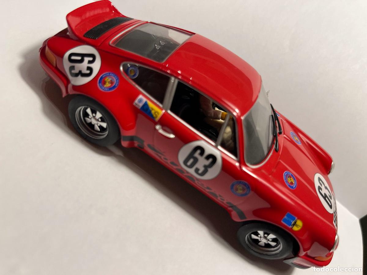 Slot Cars: Porsche 911 Carrera RSR, Rojo, n&ordm;63