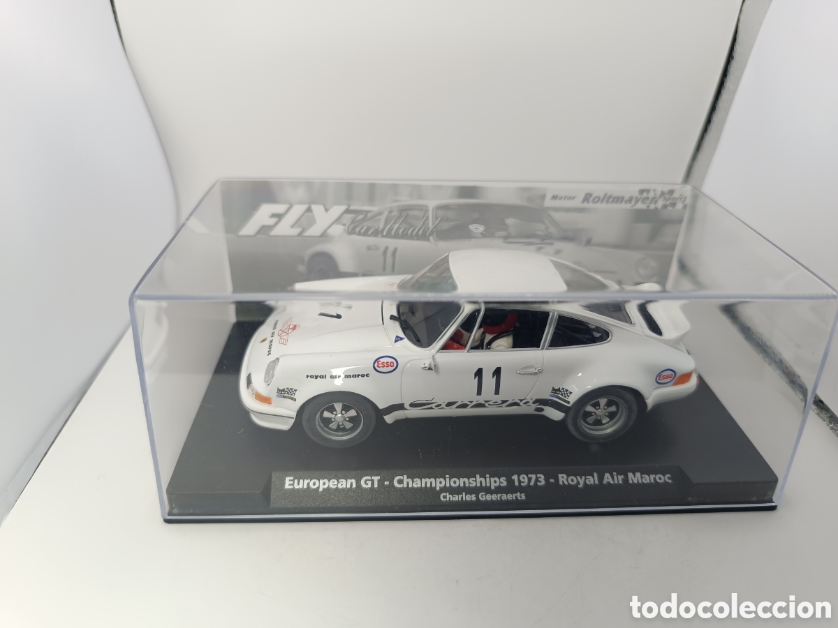 Slot Cars: FLY PORSCHE 911 CARRERA RS ROYAL AIR MAROC 96070