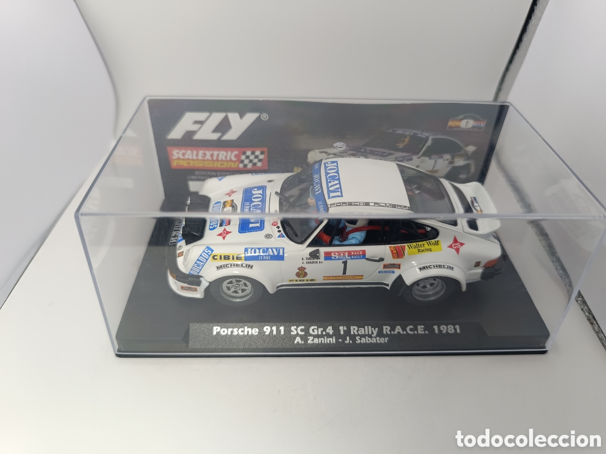 Slot Cars: FLY PORSCHE 911 SC RALLY RACE 1981 ZANINI