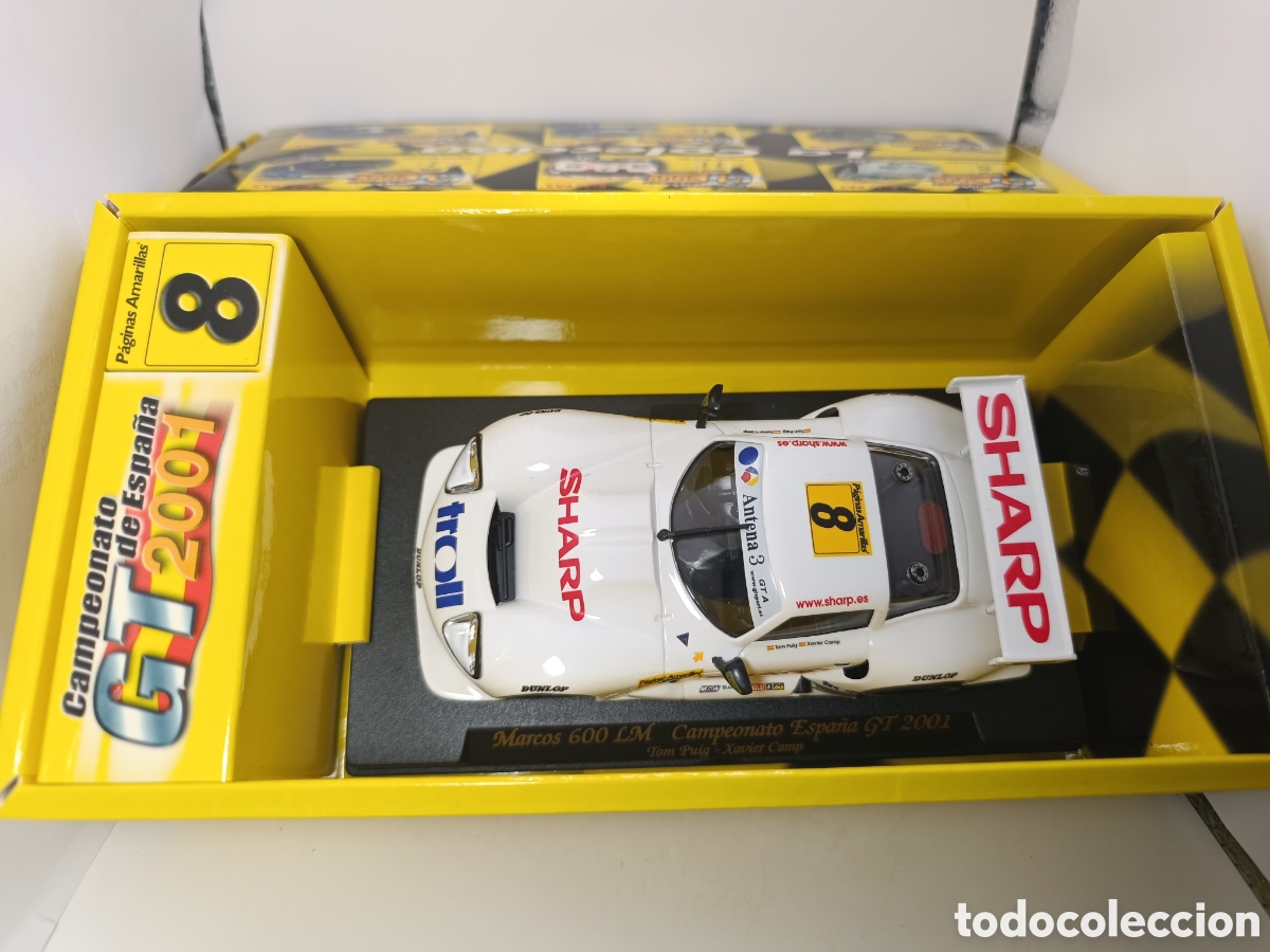 Slot Cars: FLY MARCOS 600LM P&Aacute;GINAS AMARILLAS PA1