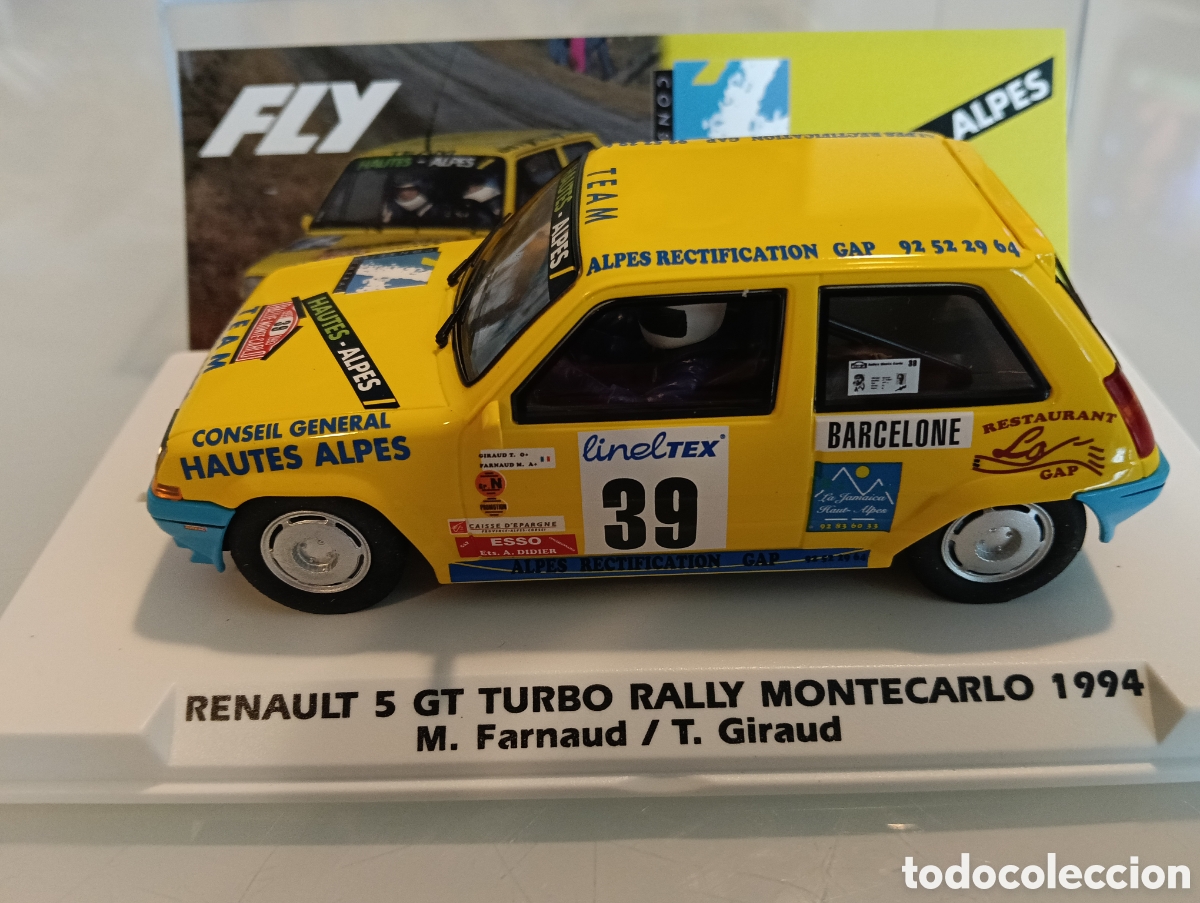 Slot Cars: Renault 5 Rally Montecarlo de Fly