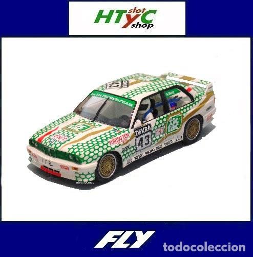 Slot Cars: FLY BMW M3 E30 #43 DTM 1991 TIC TAC ALLEN BERG A2123