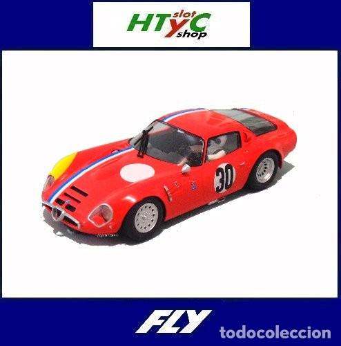 Slot Cars: FLY ALFA ROMEO TZ2 #30 1000 KM SPA 1967 TROSCH / PILETTE A2119