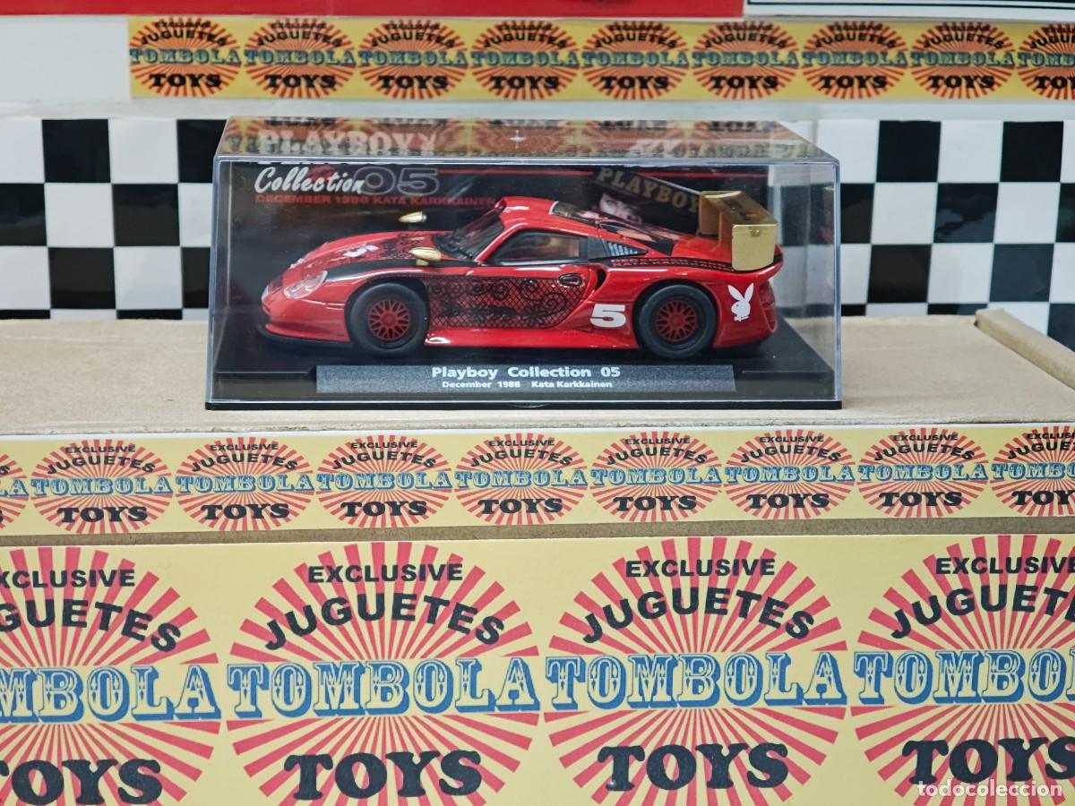 Slot Cars: PORSCHE 911 GT1 PLAYBOY COLLECTION 05 FLY SCALEXTRIC SPIRIT AUTOART