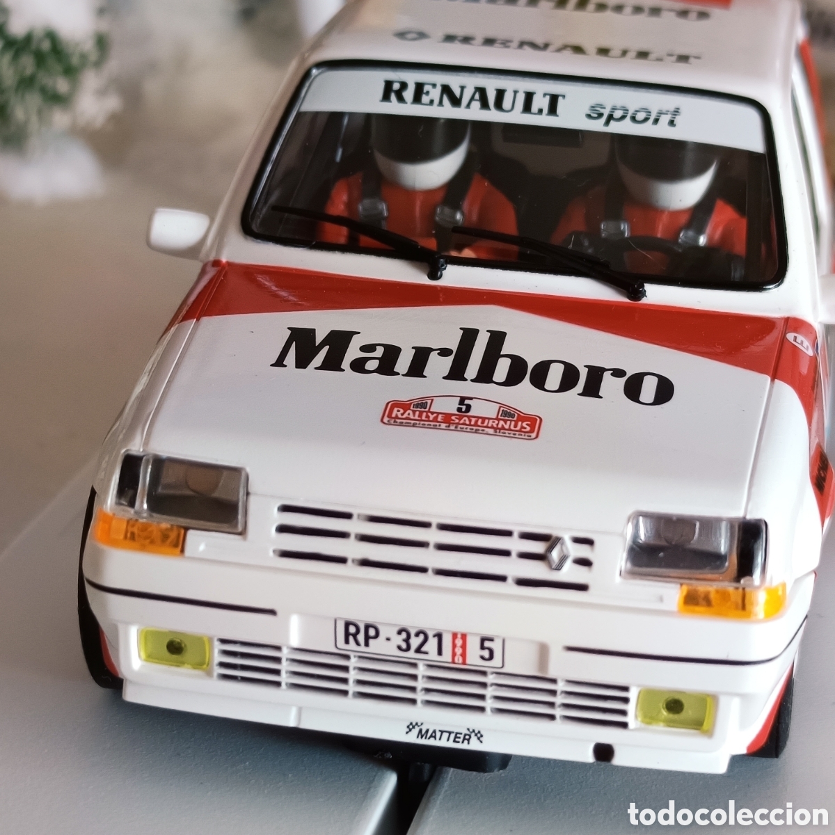 Slot Cars: RENAULT 5 GT TURBO FLY MALBORO