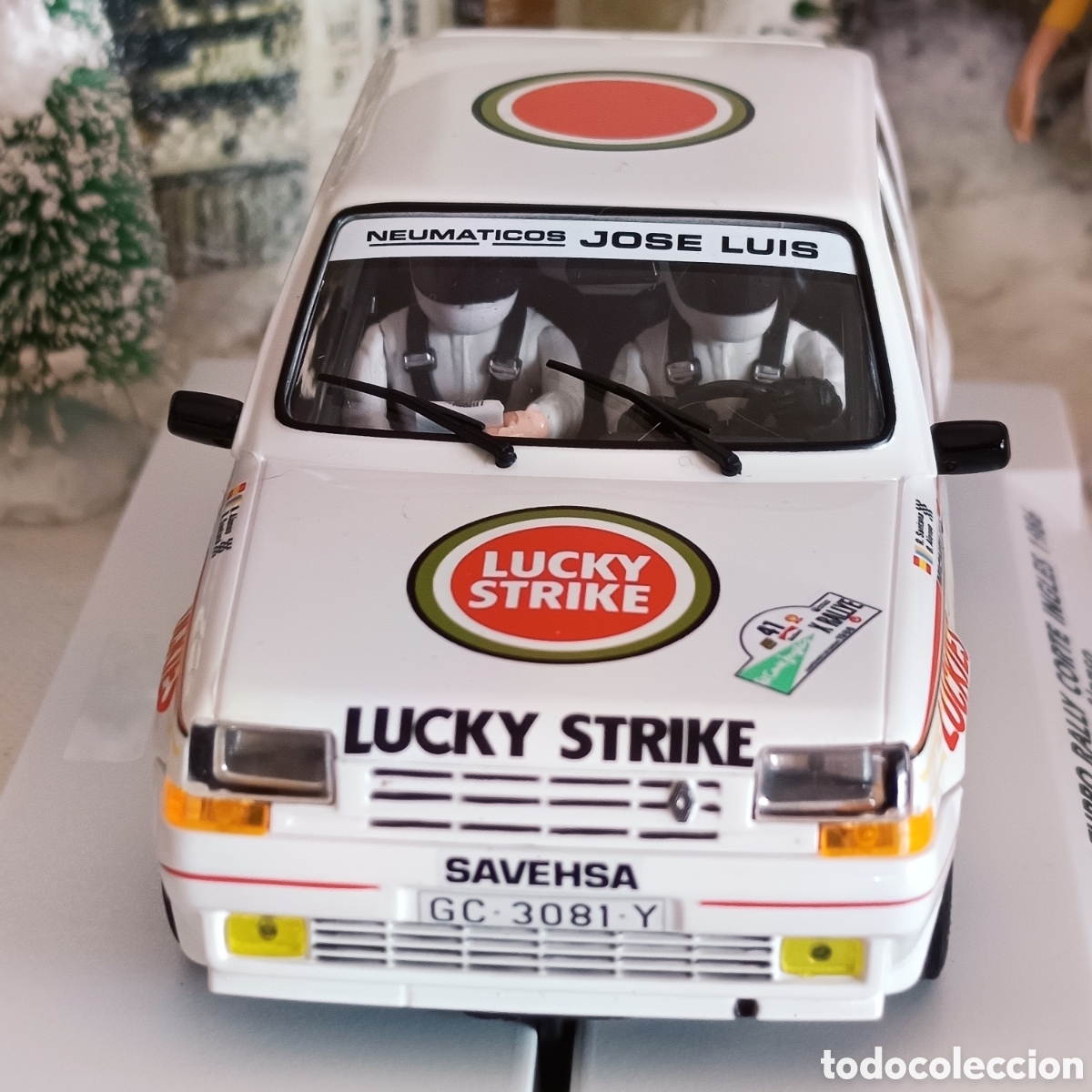 Slot Cars: RENAULT 5 GT TURBO FLY LUKY STRIKE