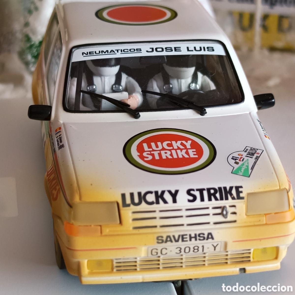 Slot Cars: RENAULT 5 GT TURBO FLY LUKY STRIKE