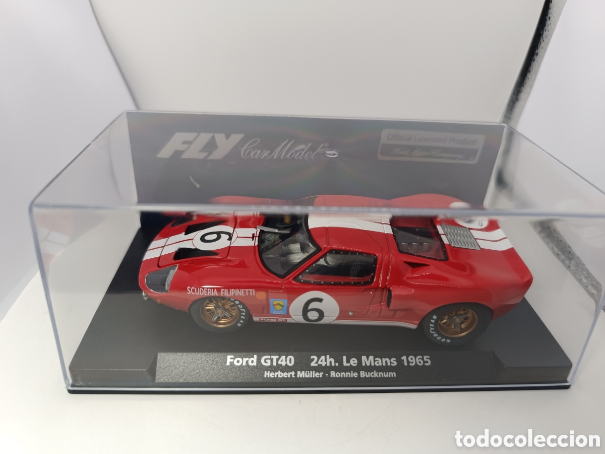 Slot Cars: FLY FORD GT40 24H LE MANS 1965 88167