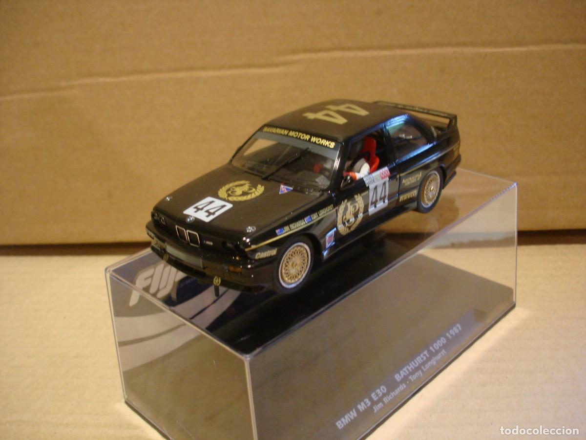 Slot Cars: FLYSLOT BMW M3 E30 BARTHURST REF-038104 NUEVO CON SU CAJA ORIGINAL