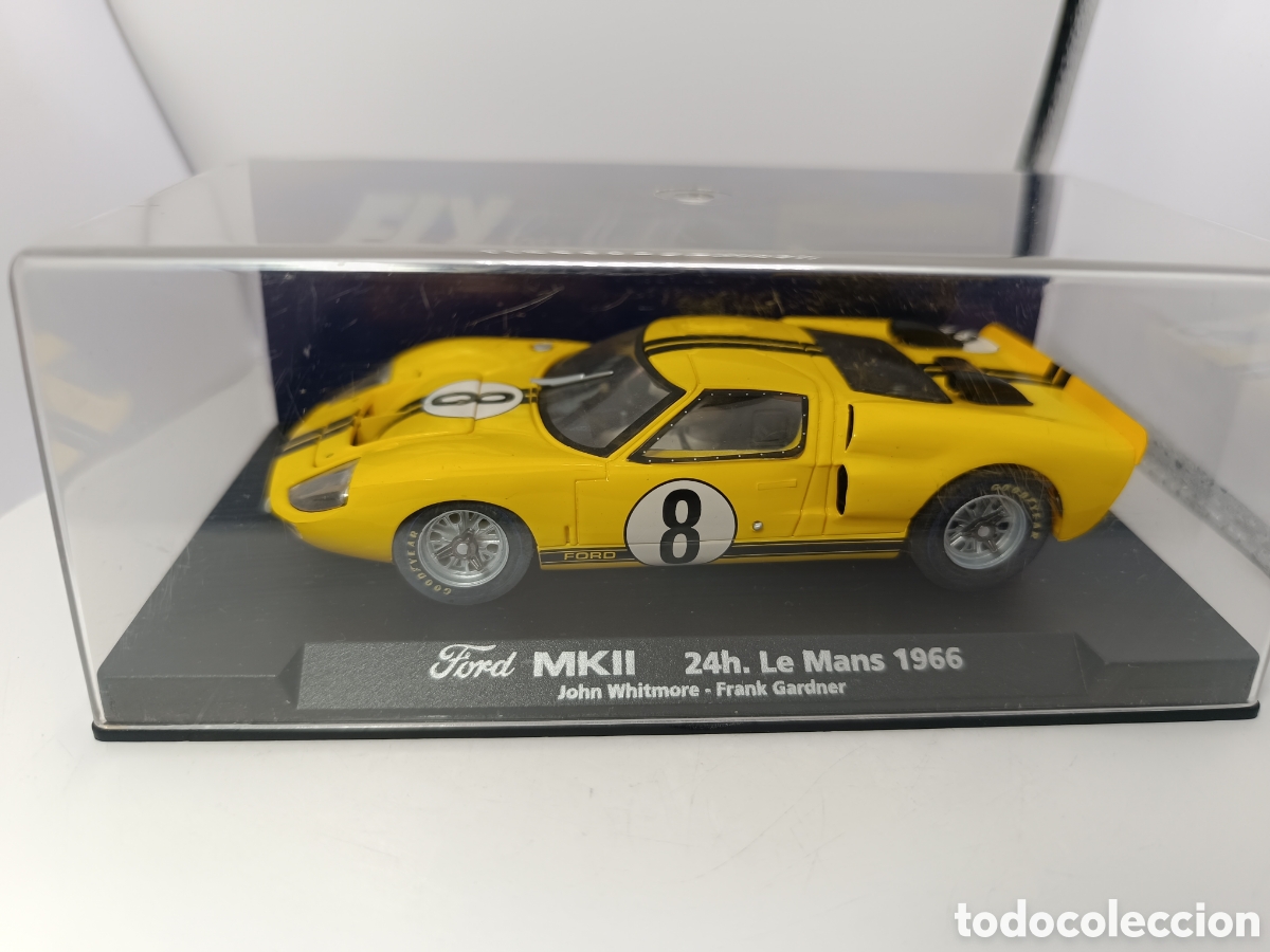 Slot Cars: FLY FORD MKII 24H LE MANS 1966 88085
