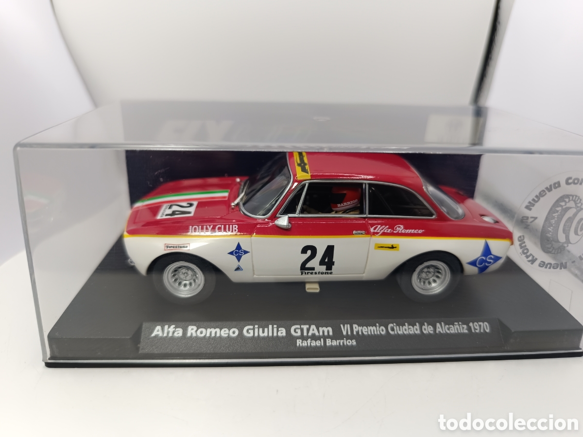 Slot Cars: FLY ALFA ROMEO GIULIA GTAM ALCA&Ntilde;IZ 1970 88158