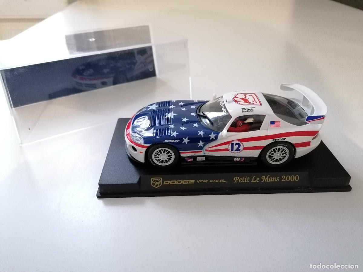 Slot Cars: Fly A88 Dodge Viper GTS-R Barras y Estrellas Petit Le Mans 2000 Nuevo