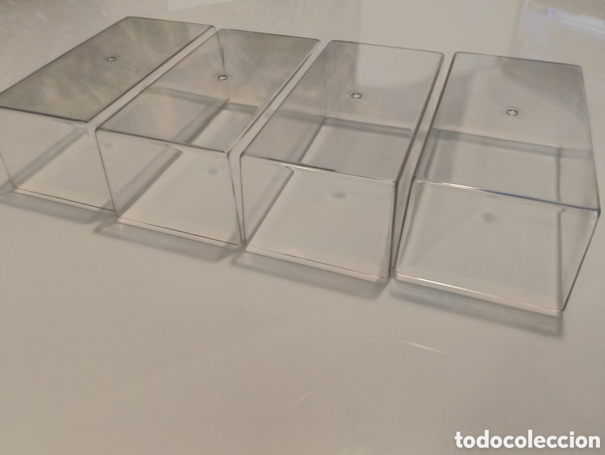Slot Cars: Lote 4 urnas transparentes de Fly