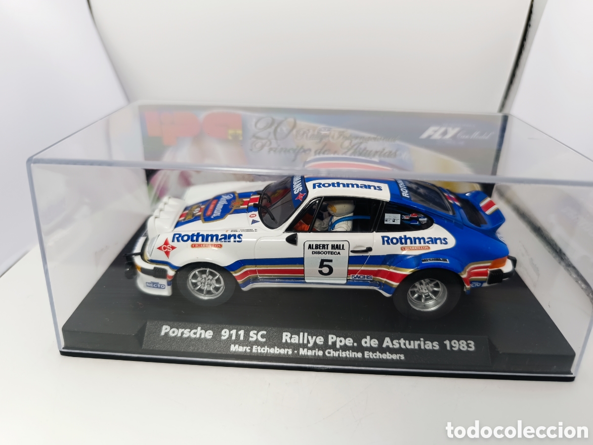 Slot Cars: FLY PORSCHE 911 SC RALLY PPE ASTURIAS 1983 88343