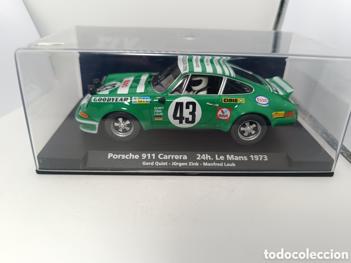 Slot Cars: FLY PORSCHE CARRERA RSR 24H LE MANS 1973 88184