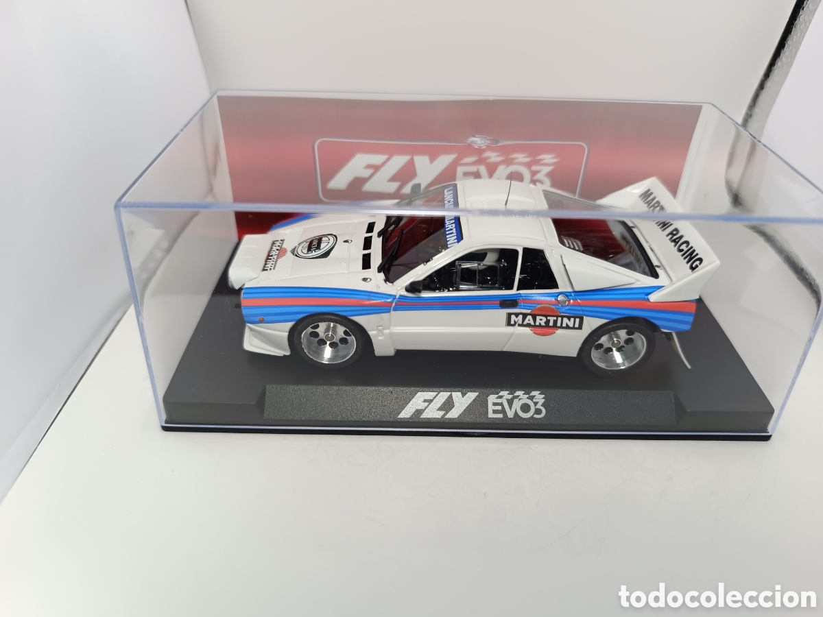 Slot Cars: FLY LANCIA 037 MARTINI EVO3