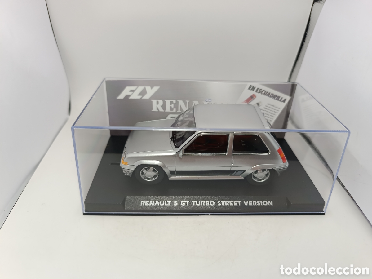 Slot Cars: FLY RENAULT 5 GT TURBO STREET VERSION PLATA