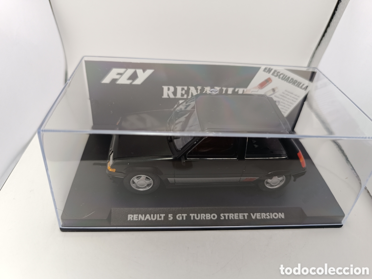 Slot Cars: FLY RENAULT 5 GT TURBO STREET VERSION BLACK