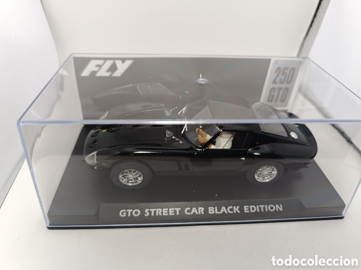Slot Cars: FLY FERRARI 250 GTO STREET CAR BLACK EDITION