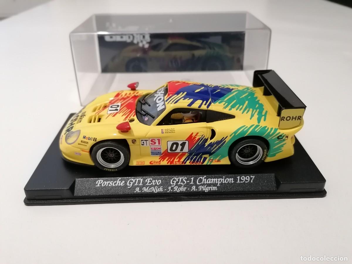 Slot Cars: Fly 1/32 GB74 Porsche GT1 Evo GTS-1 Champion 1997 Nuevo