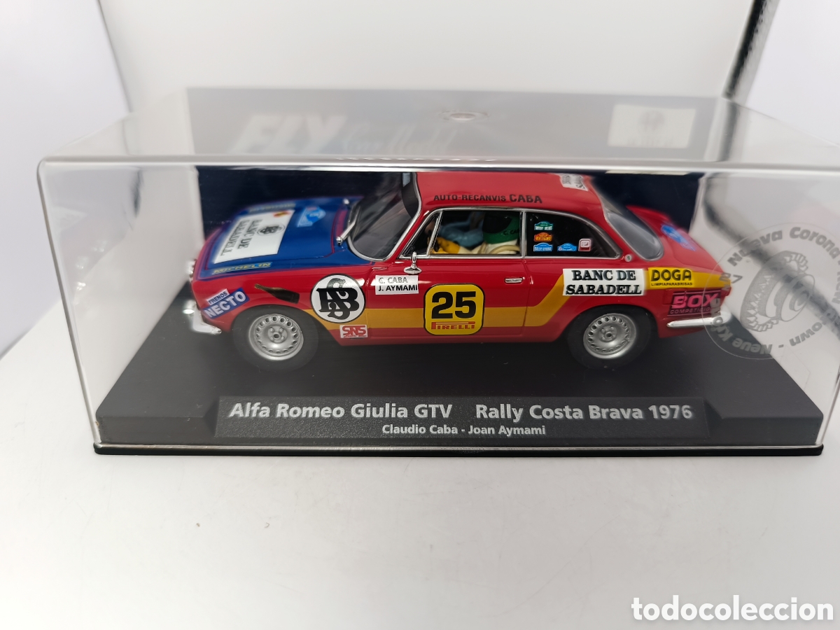 Slot Cars: FLY ALFA ROMEO GIULIA GTV COSTA BRAVA 1976 88127