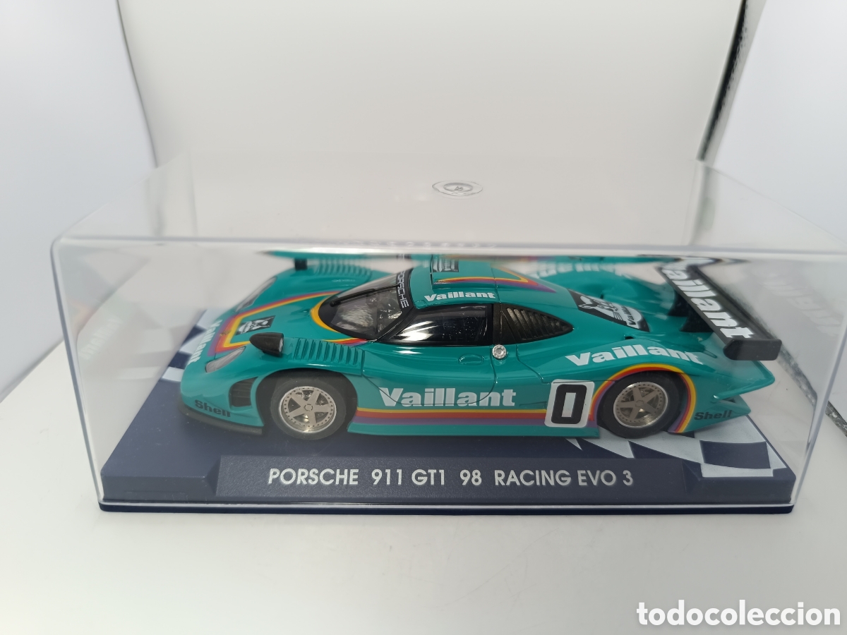 Slot Cars: FLY PORSCHE 911 GT1 98 RACING EVO 3 VAILLANT