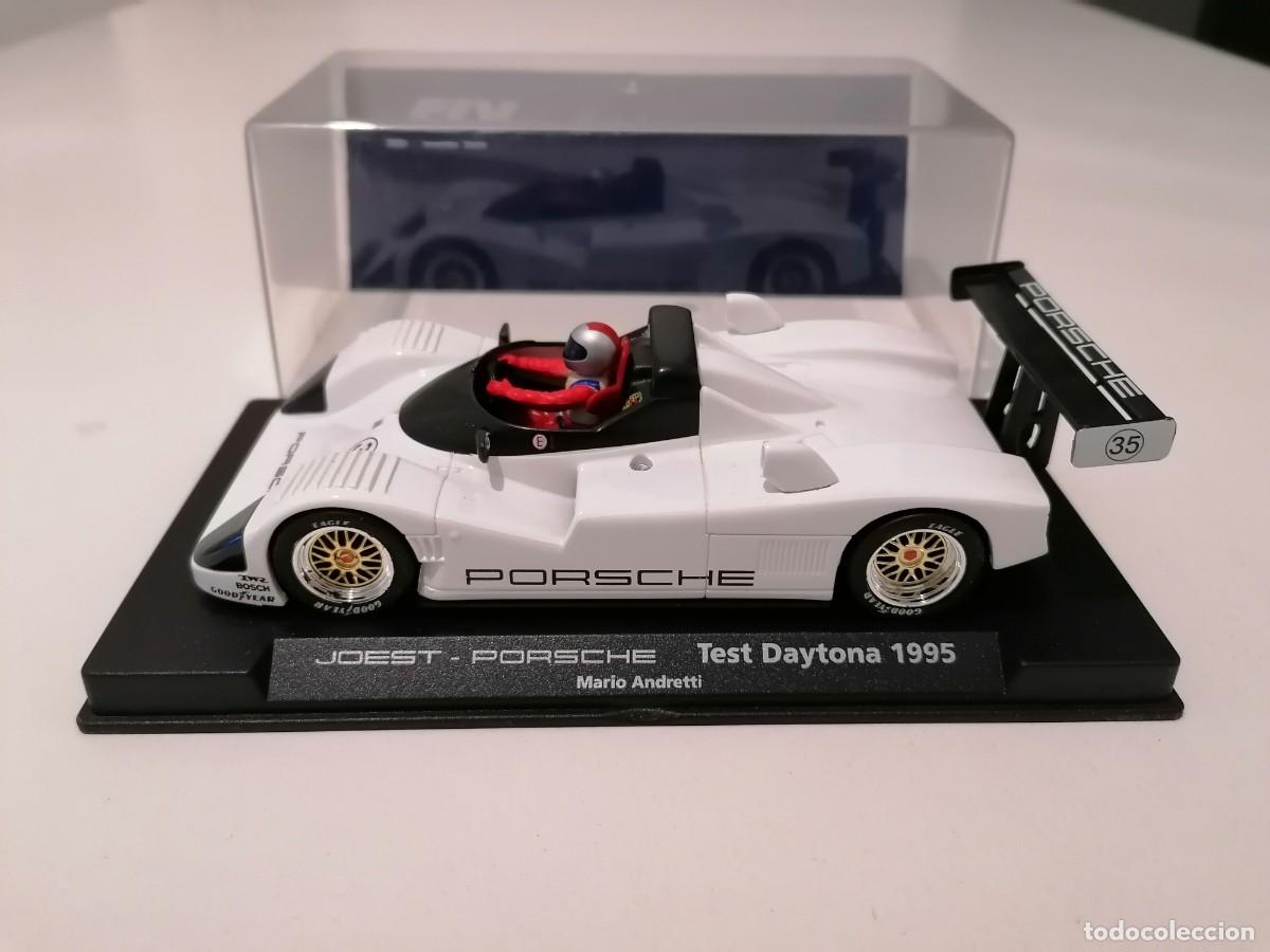 Slot Cars: Fly 1/32 88064 Joest Porsche Test Daytona 1995 Andretti Nuevo