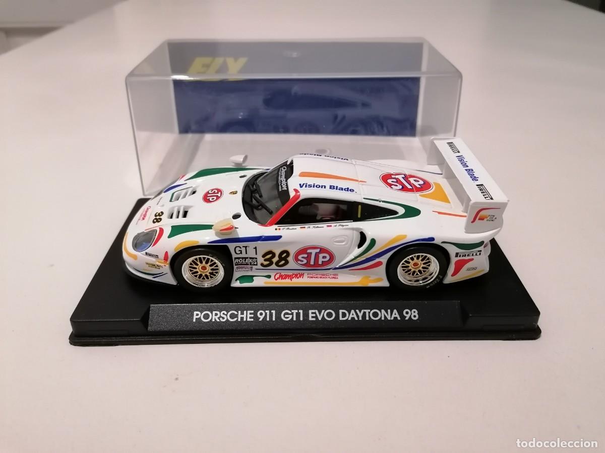 Slot Cars: Fly 1/32 A53 Porsche 911 GT1 EVO Daytona 98 Nuevo