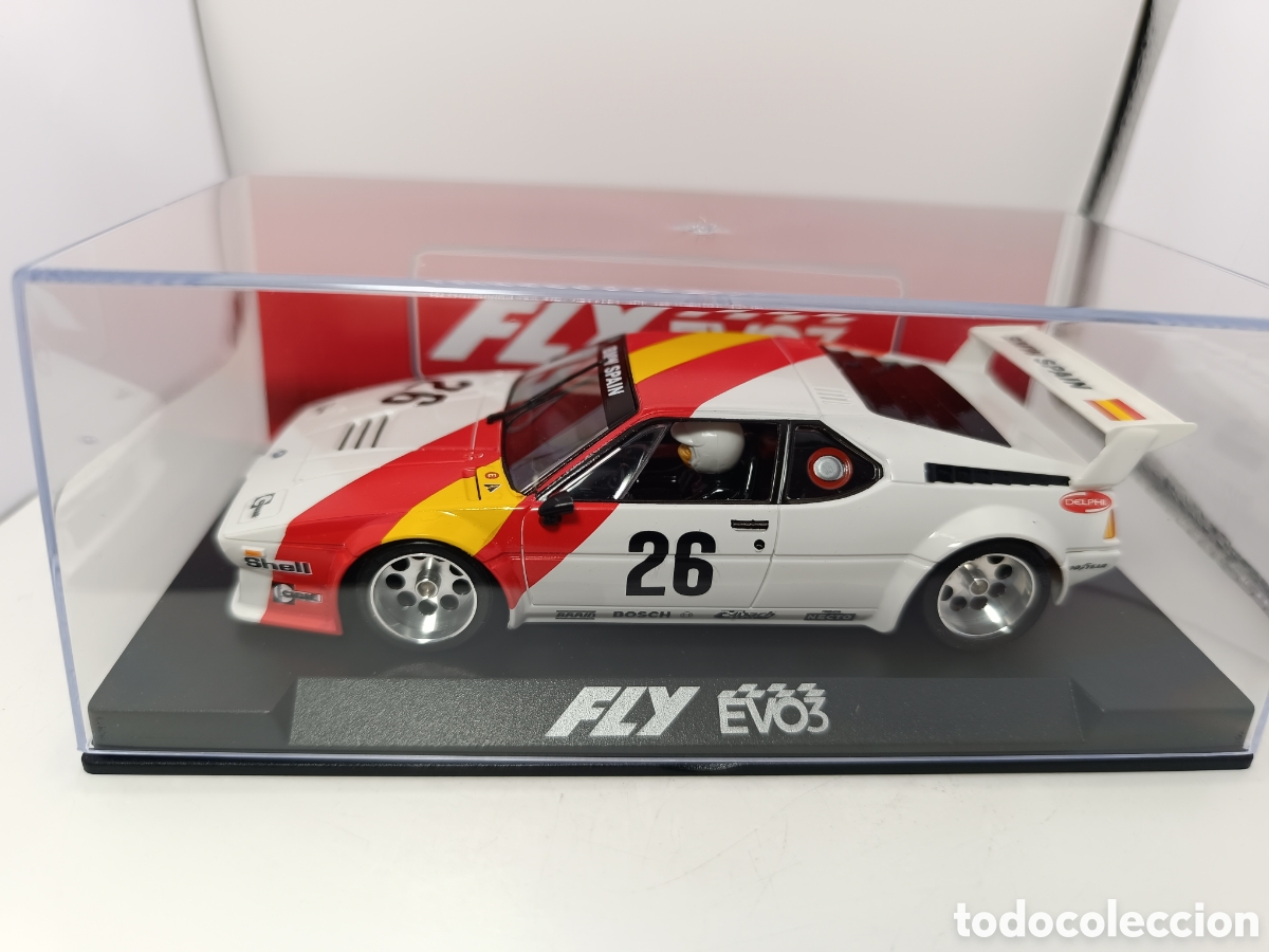 Slot Cars: FLY BMW M1 SPAIN EVO3 RACING