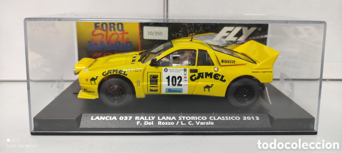 Slot Cars: LANCIA 037 CAMEL FOROSLOT 2021 SCALEXTRIC FLY