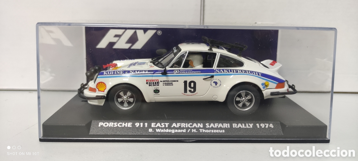 Slot Cars: PORSCHE 911 RALLY SAFARI 1974 FLY SCALEXTRIC