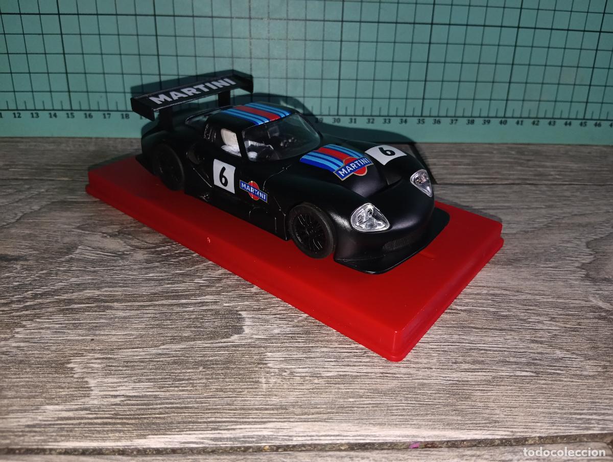 Slot Cars: Coche Slot Scalextric Fly Marcos 600 LM Martini