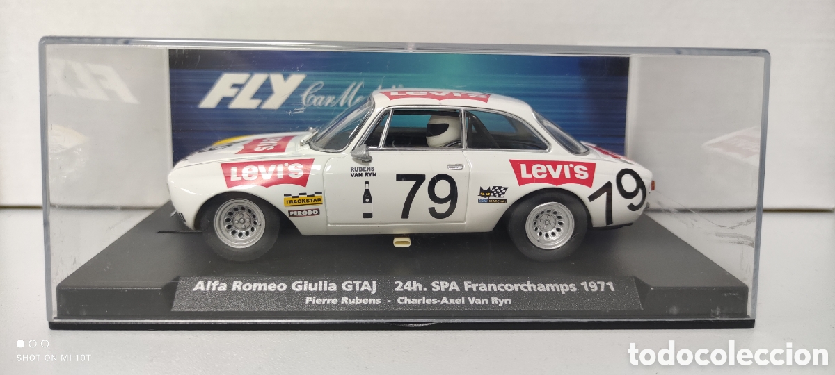 Slot Cars: ALFA ROMEO GIULIA GTAJ FLY SCALEXTRIC