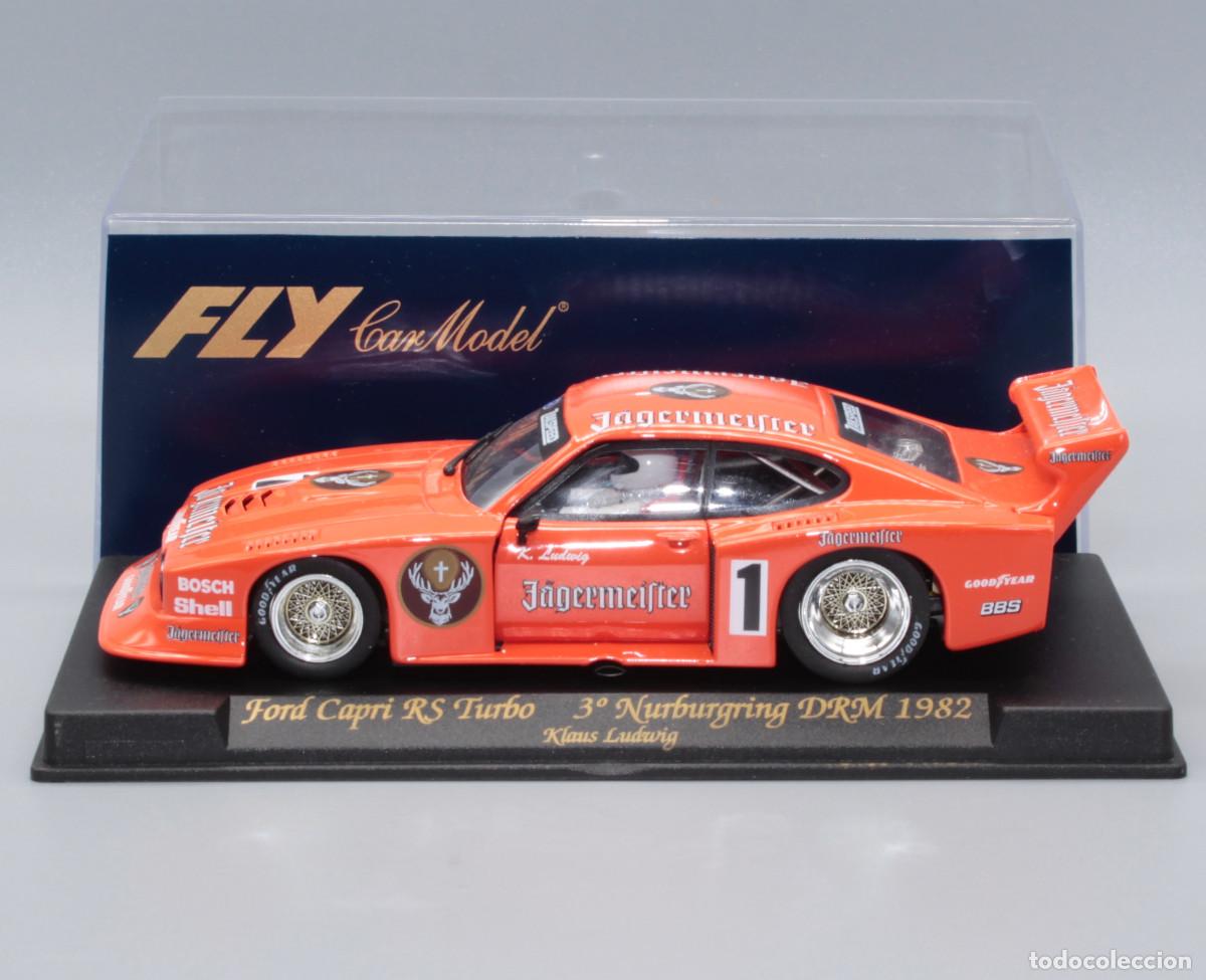 Slot Cars: Ford Capri RS Turbo Jamermeister DRM 1982 (Fly Car Model)