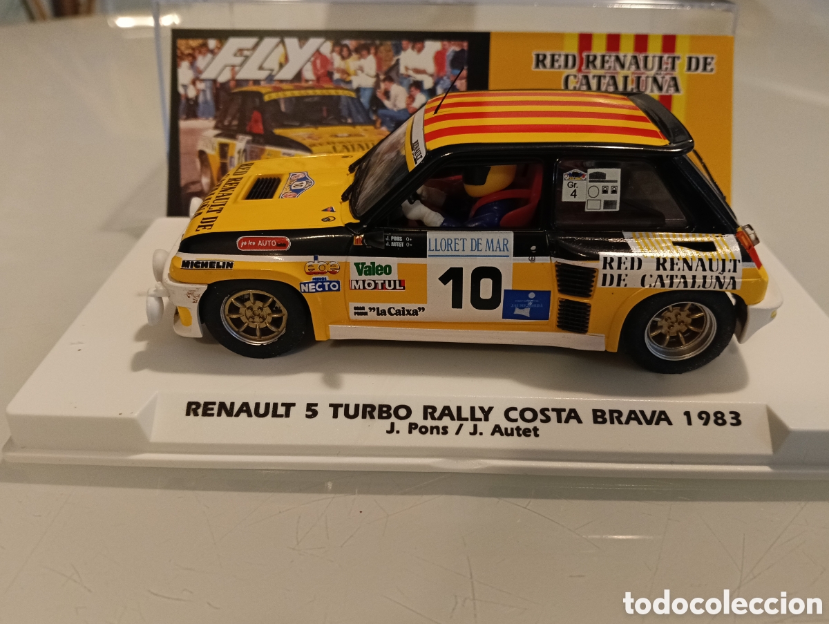 Slot Cars: Renault 5 Rally Costa Brava de Fly
