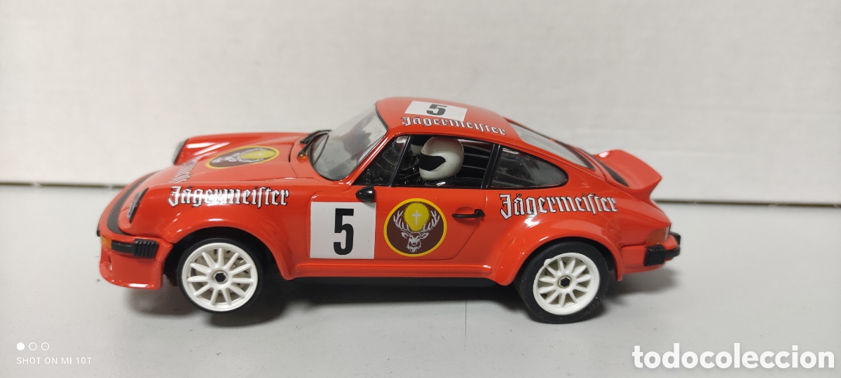 Slot Cars: PORSCHE 911 JAGERMEISTER FLY SCALEXTRIC